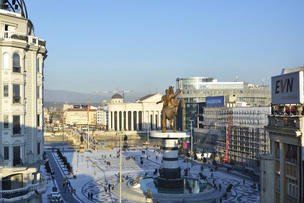 Hotel Square Skopje Eksteriør billede