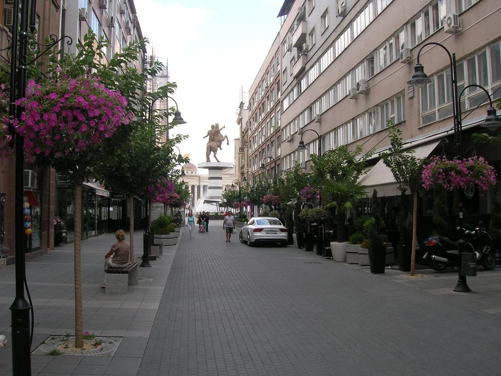 Hotel Square Skopje Eksteriør billede