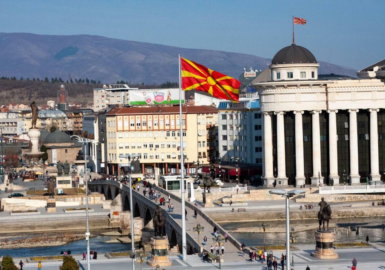 Hotel Square Skopje Eksteriør billede