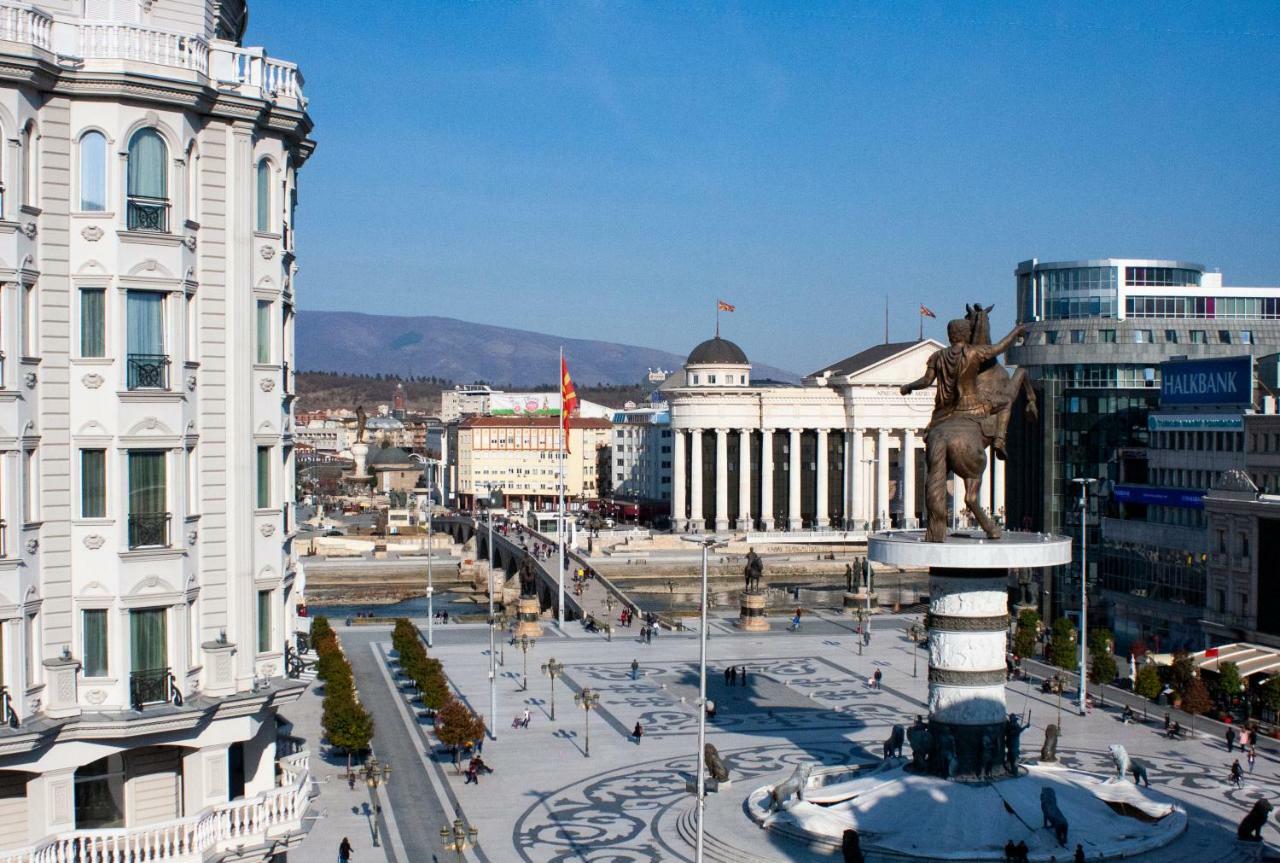 Hotel Square Skopje Eksteriør billede